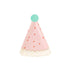 Pink Birthday Hat Shaped <br> Party Plates (8pc)